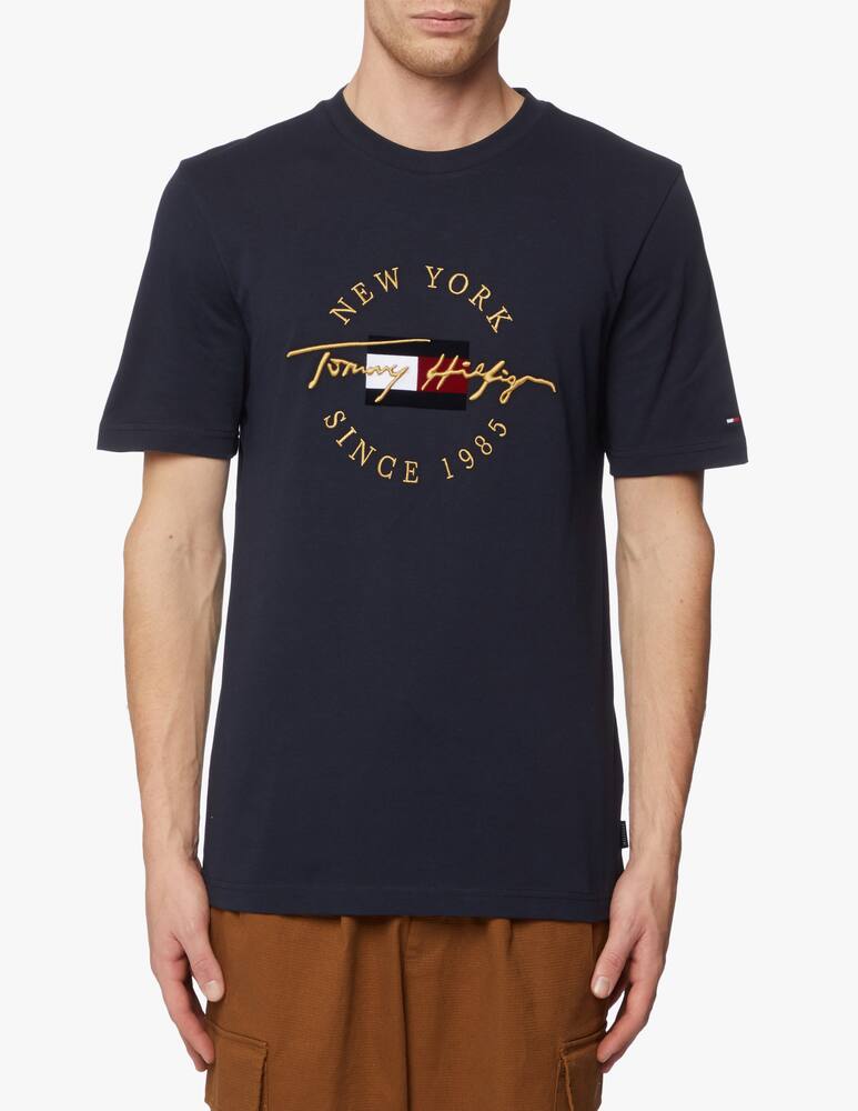 rinascente Tommy Hilfiger Logo icon circle t-shirt