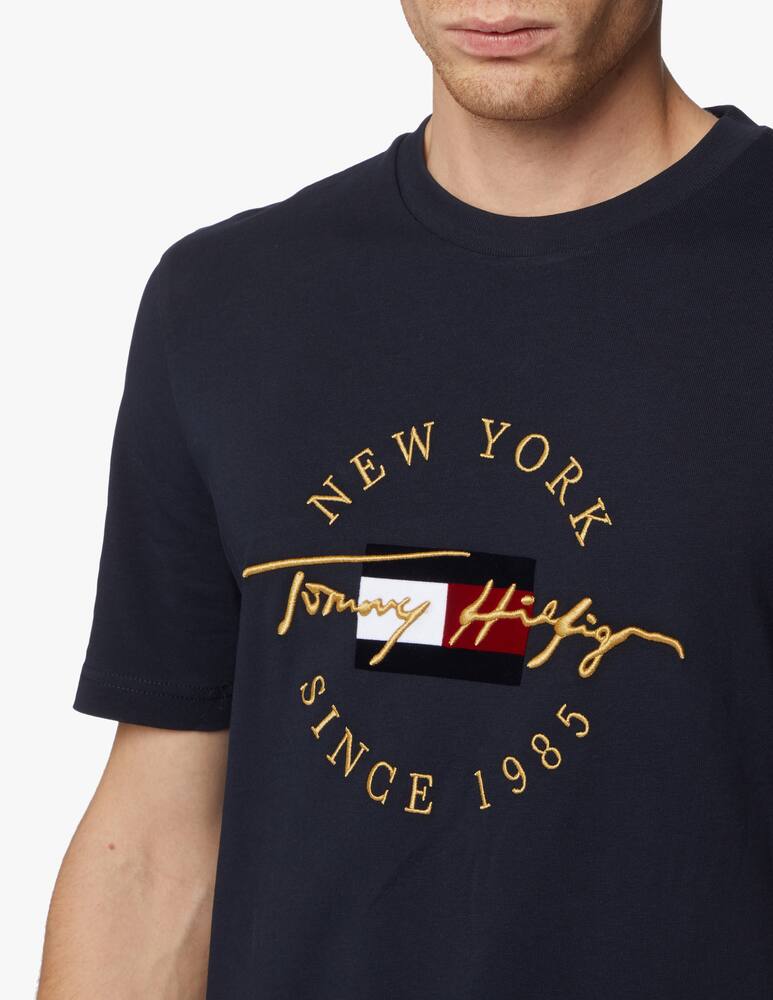 rinascente Tommy Hilfiger Logo icon circle t-shirt