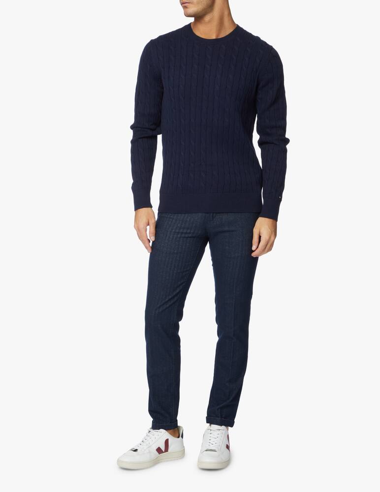 rinascente Tommy Hilfiger Cotton cable sweater