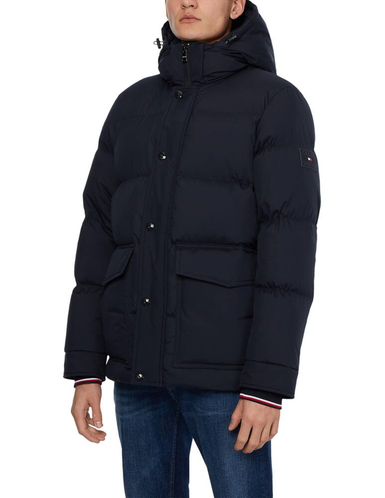 rinascente Tommy Hilfiger Basic hooded down jacket