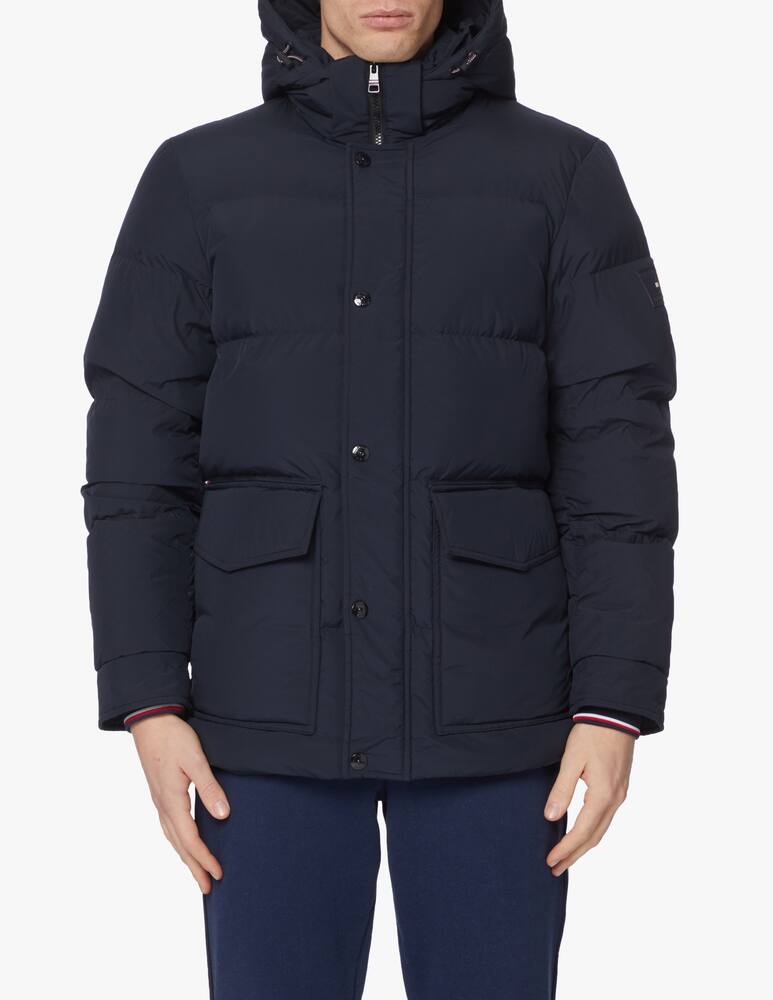rinascente Tommy Hilfiger Basic hooded down jacket