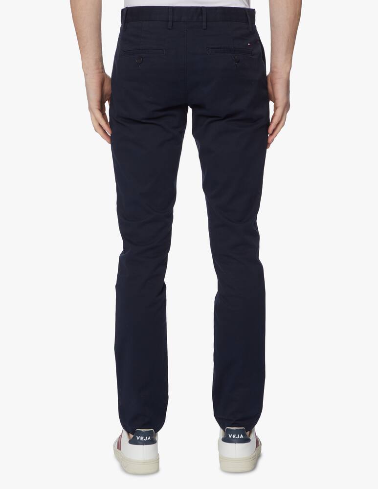 Tommy Hilfiger Chino bleecker slim th flex - blue - picture 3 Tommy Hilfiger Chino bleecker slim th flex - blue - picture 3