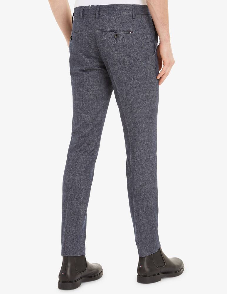 rinascente Tommy Hilfiger Chino bleecker fake solid wool trousers