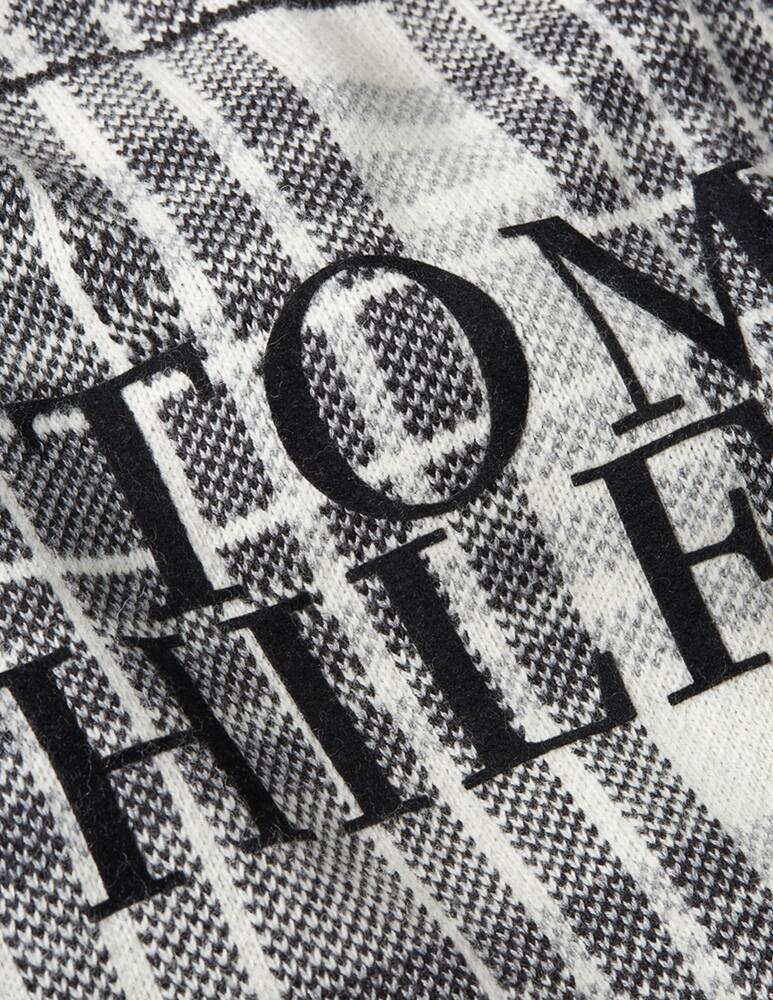 rinascente Tommy Hilfiger Hecy check roundneck sweater