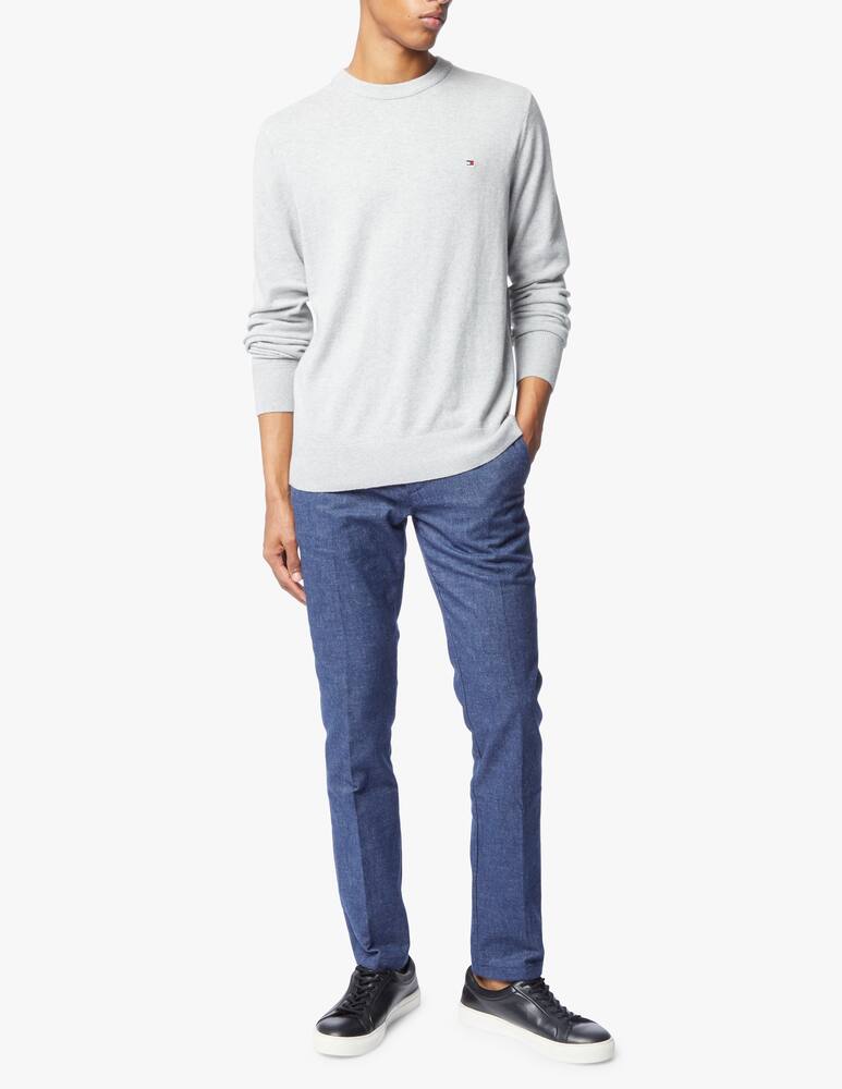 rinascente Tommy Hilfiger Maglione girocollo in cotone e cashmere