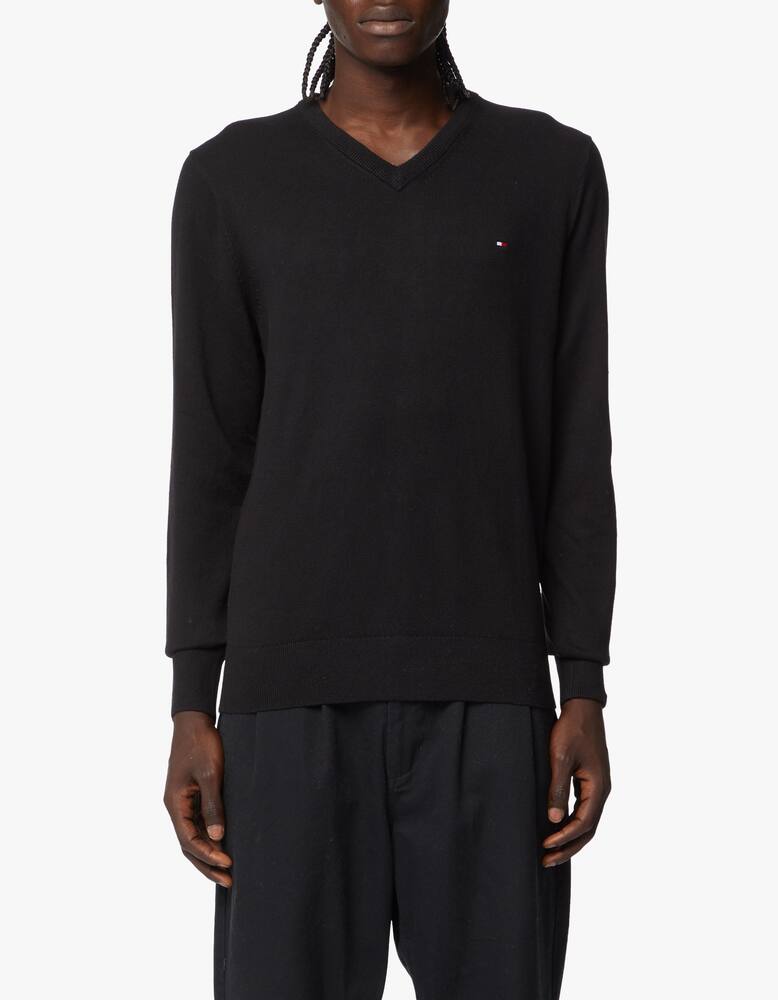 rinascente Tommy Hilfiger Cotton cashmere v neck sweater