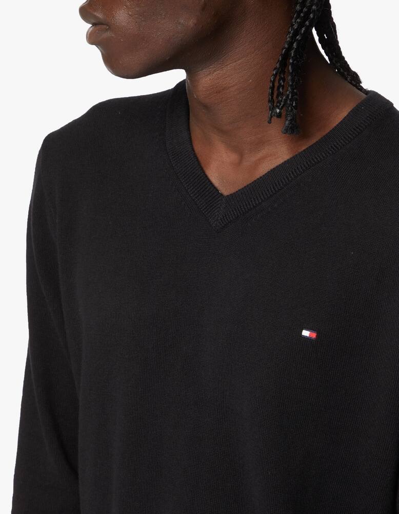 rinascente Tommy Hilfiger Cotton cashmere v neck sweater