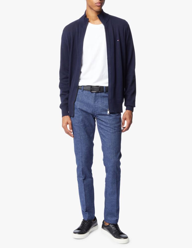 rinascente Tommy Hilfiger Cotton cashmere full zip sweater