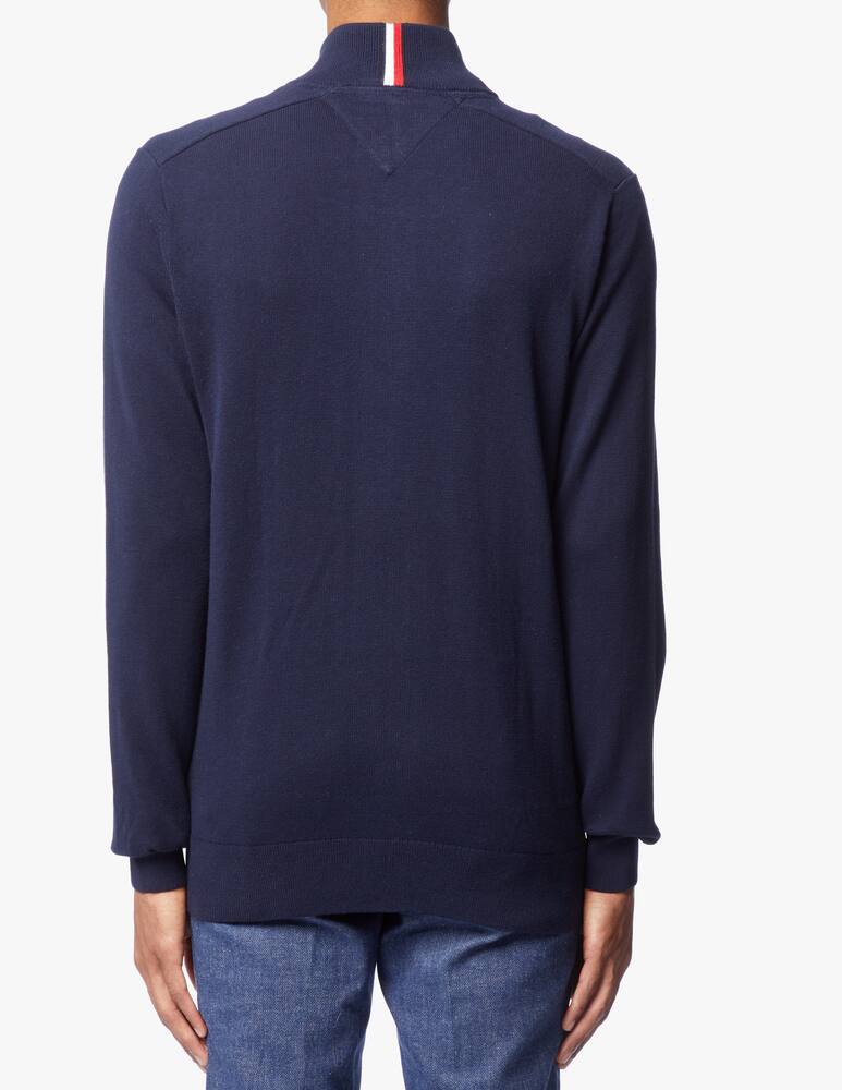 rinascente Tommy Hilfiger Cotton cashmere full zip sweater