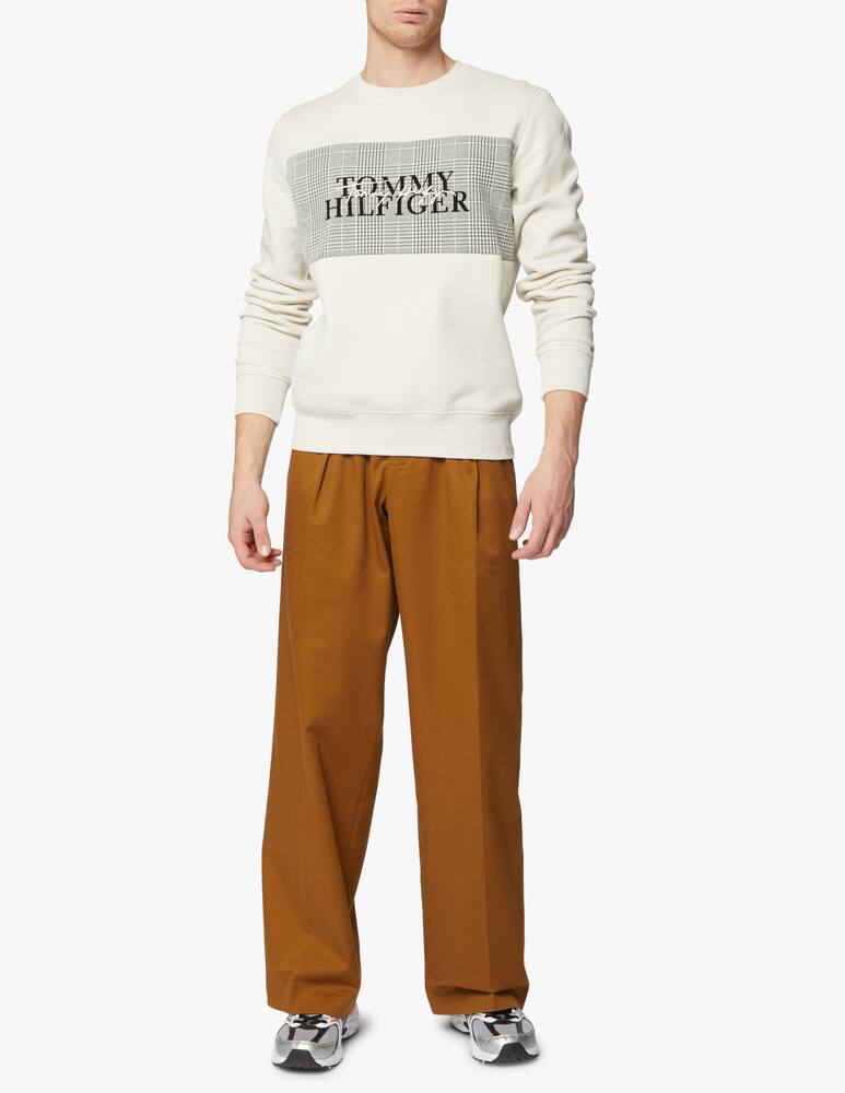 rinascente Tommy Hilfiger Inside check sweatshirt