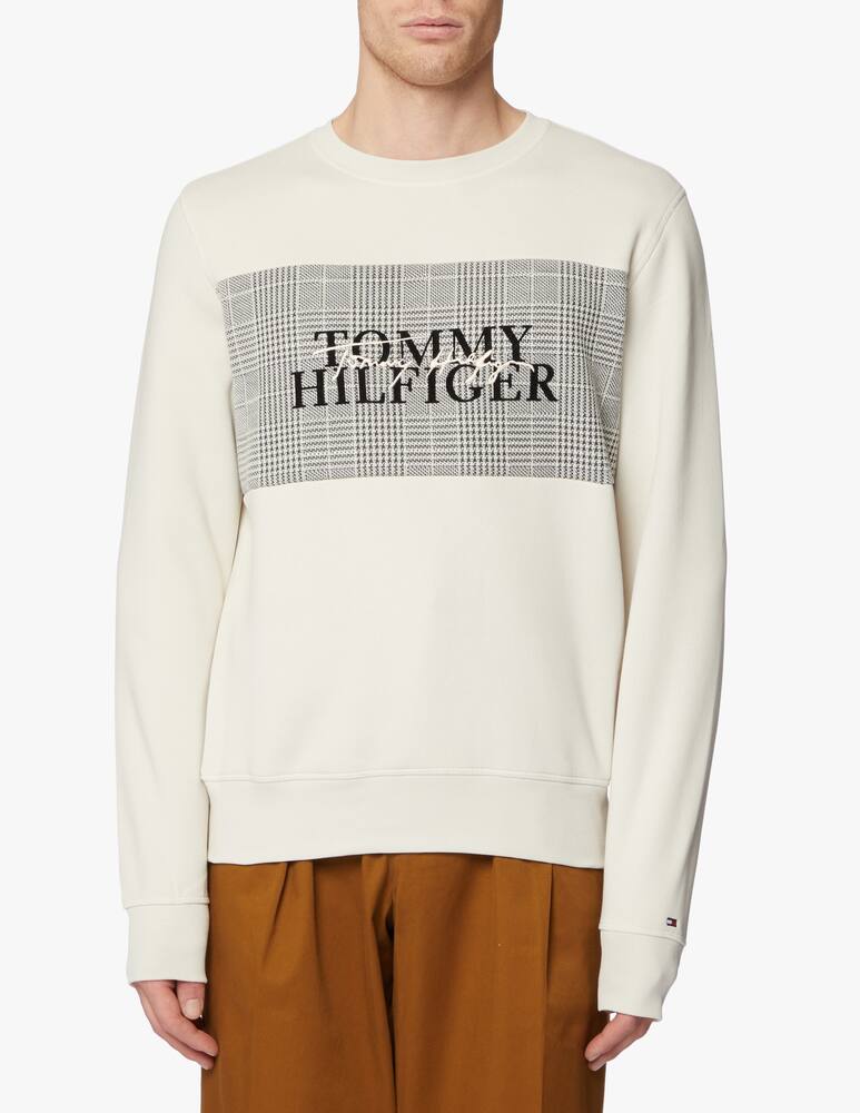 rinascente Tommy Hilfiger Inside check sweatshirt