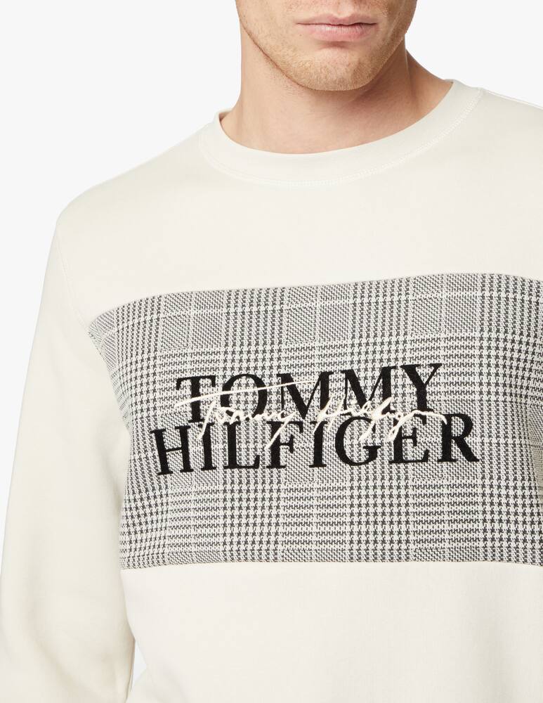 rinascente Tommy Hilfiger Inside check sweatshirt