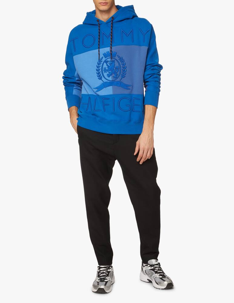 rinascente Tommy Hilfiger Felpa con cappuccio logo crest