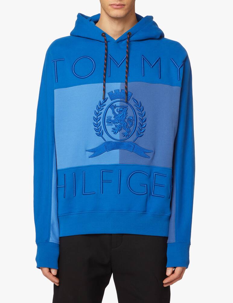 rinascente Tommy Hilfiger Felpa con cappuccio logo crest