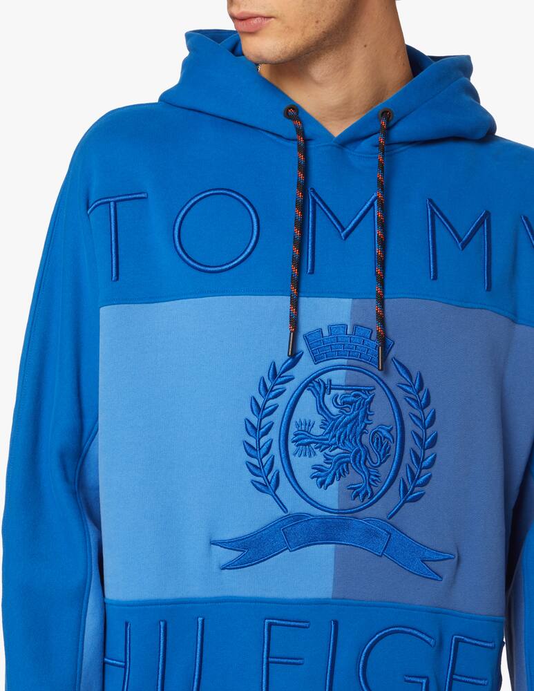 rinascente Tommy Hilfiger Felpa con cappuccio logo crest