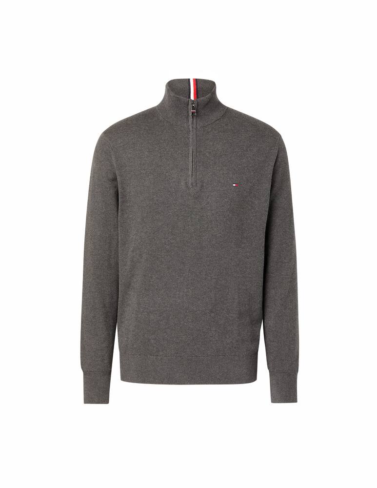 rinascente Tommy Hilfiger Cotton cashmere half zip sweater