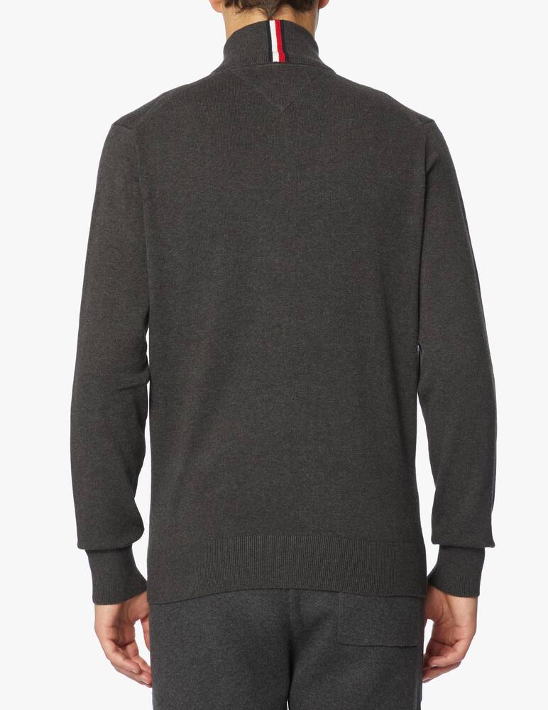 rinascente Tommy Hilfiger Cotton cashmere half zip sweater