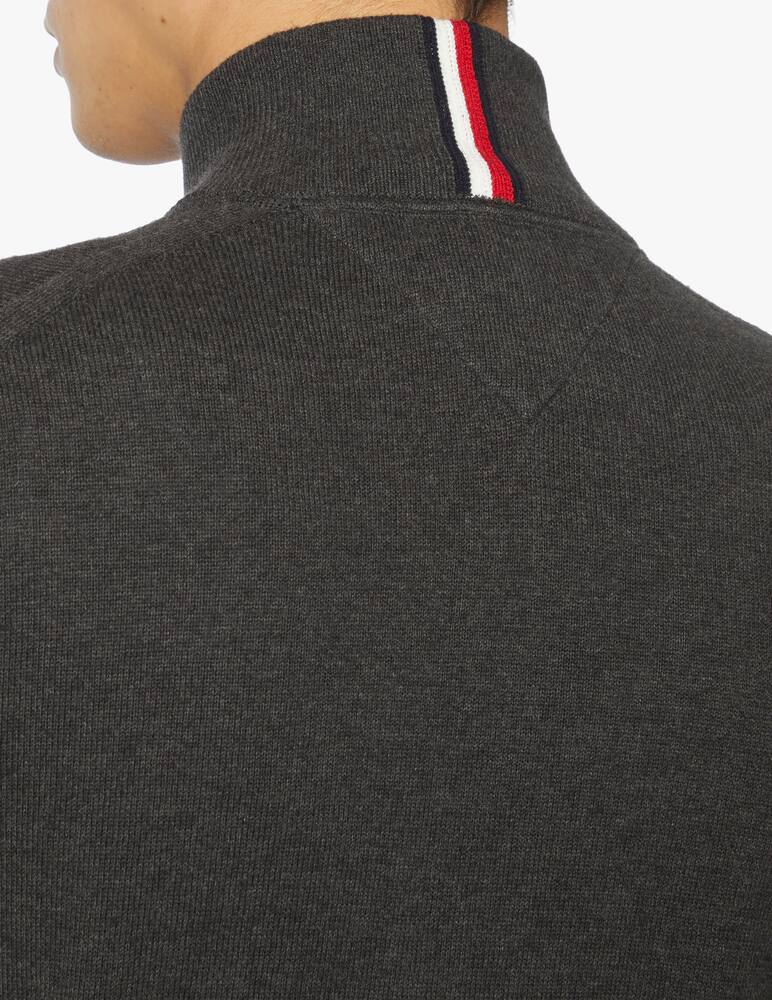 rinascente Tommy Hilfiger Cotton cashmere half zip sweater