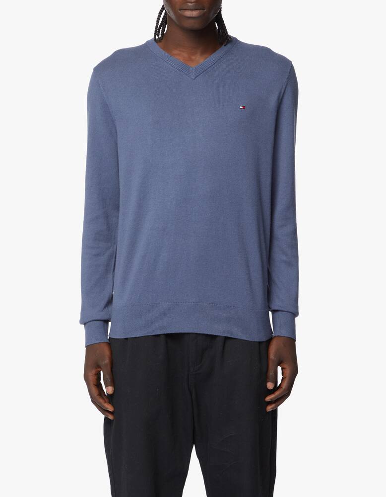 rinascente Tommy Hilfiger Cotton cashmere v neck sweater