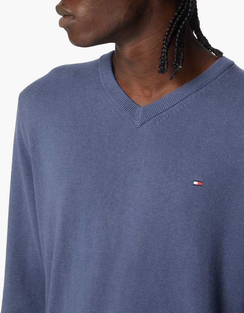 rinascente Tommy Hilfiger Cotton cashmere v neck sweater