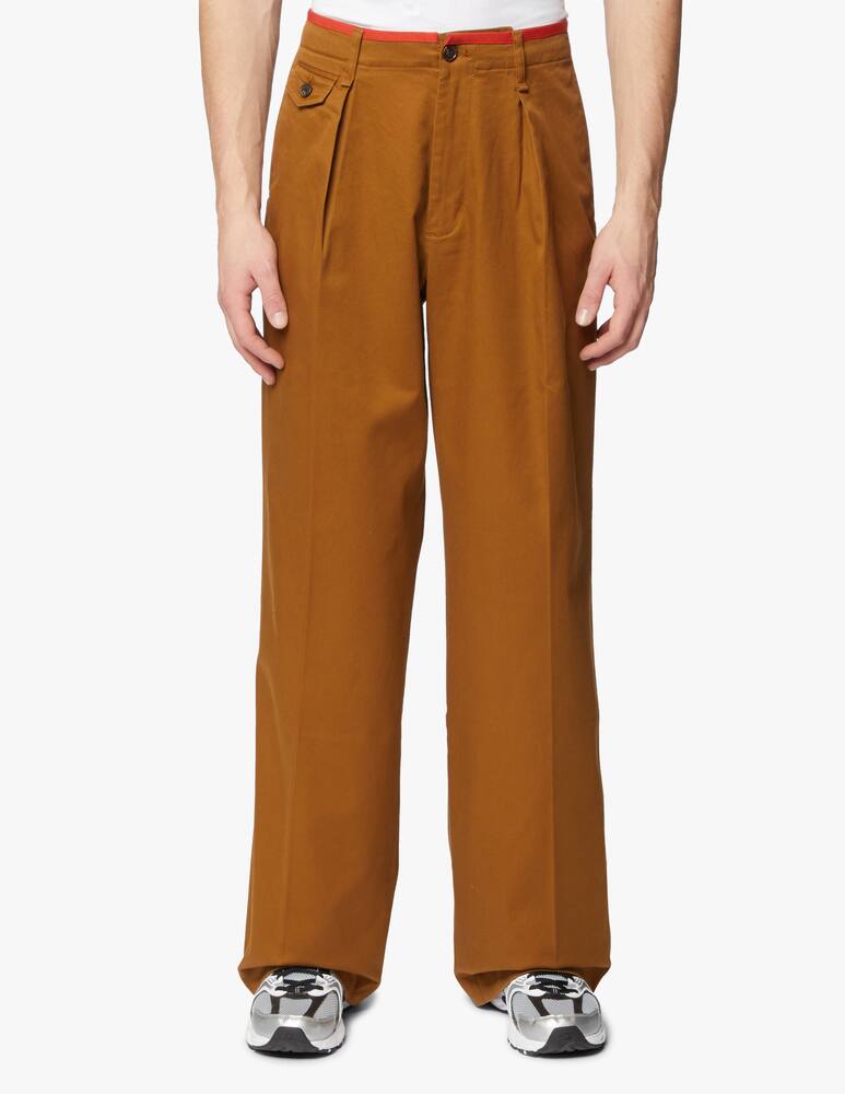 rinascente Tommy Hilfiger Cotton pleated chino pant