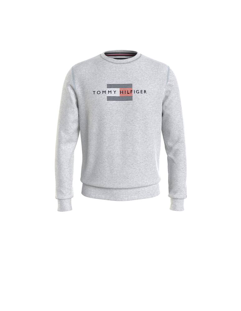 rinascente Tommy Hilfiger Felpa girocollo th flag lines 