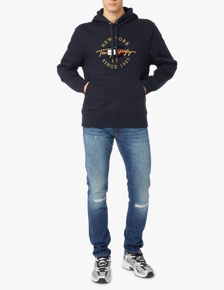 rinascente Tommy Hilfiger Logo icon circle hoodie