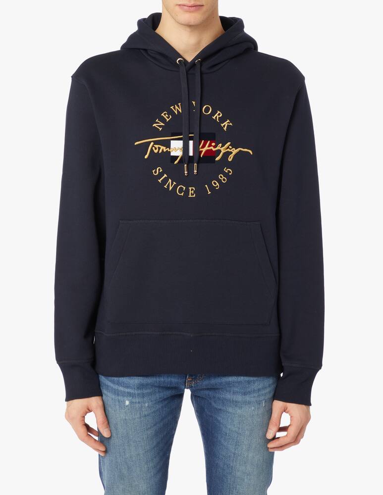 rinascente Tommy Hilfiger Logo icon circle hoodie