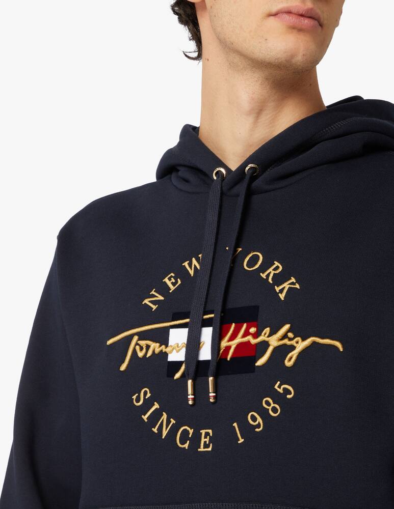 rinascente Tommy Hilfiger Logo icon circle hoodie