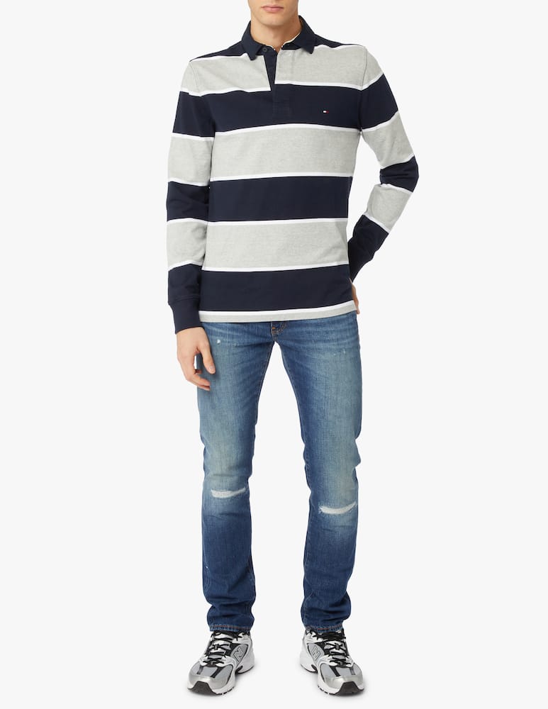rinascente Tommy Hilfiger Polo manica lunga regular fit rugby