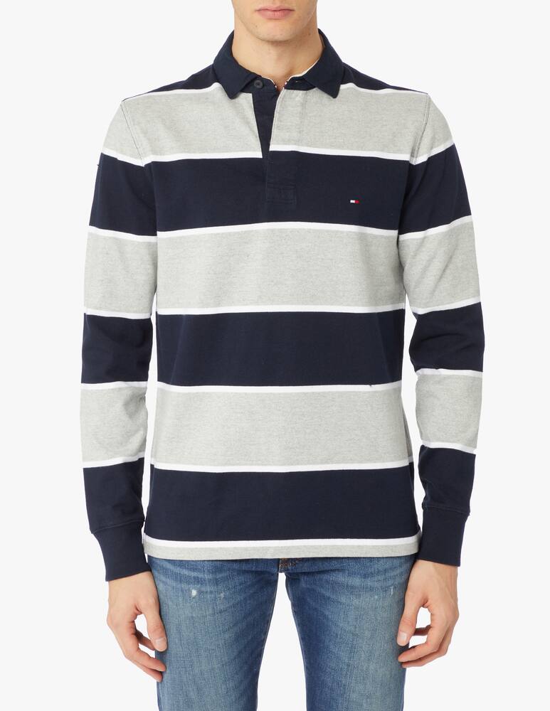 rinascente Tommy Hilfiger Polo manica lunga regular fit rugby