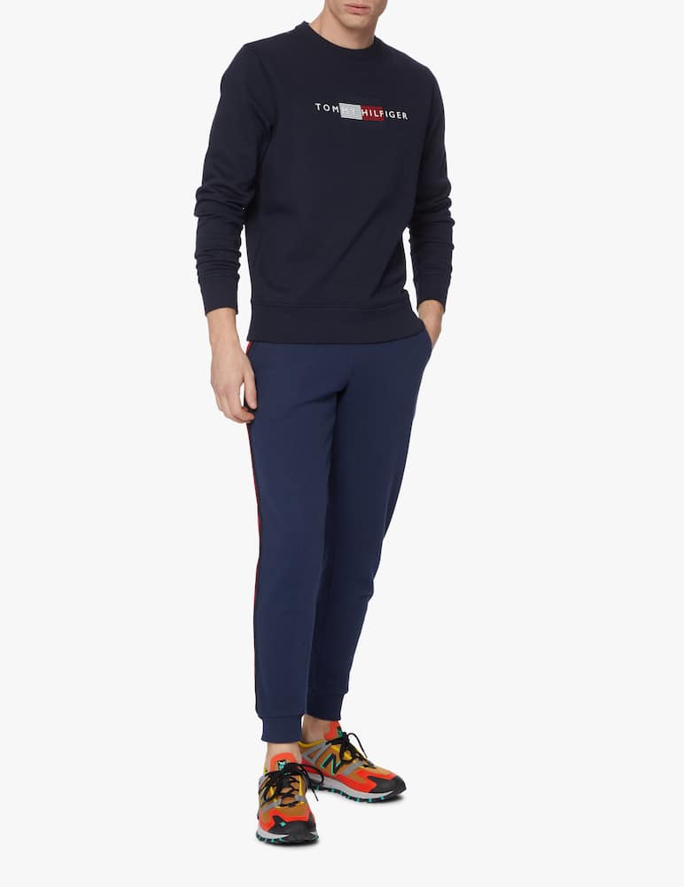 rinascente Tommy Hilfiger Th flag lines sweatshirt