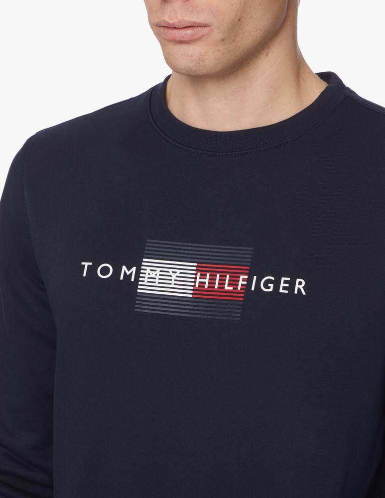 rinascente Tommy Hilfiger Th flag lines sweatshirt