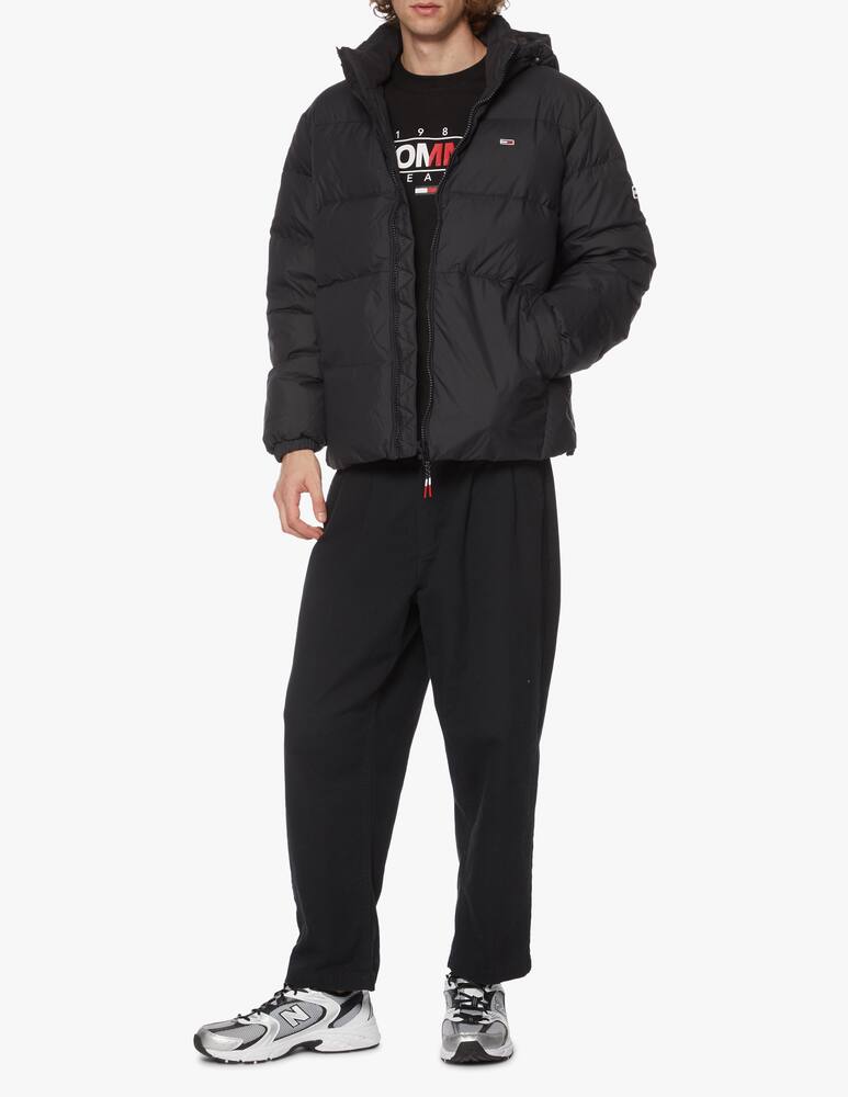 rinascente Tommy Jeans padded hooded downjacket