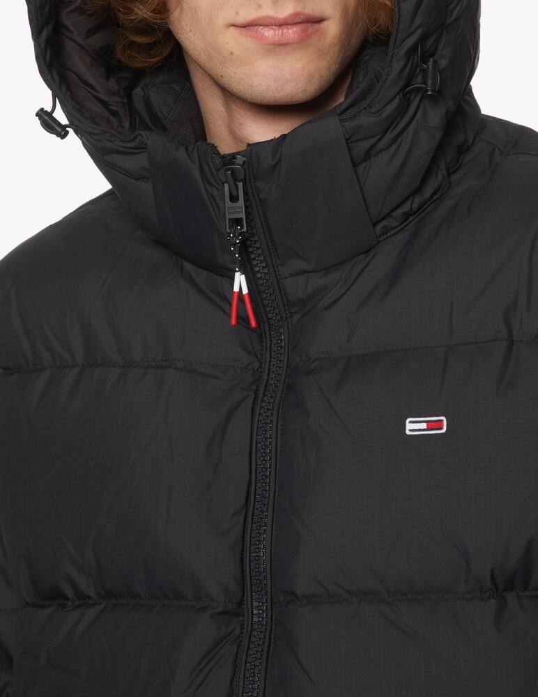 rinascente Tommy Jeans padded hooded downjacket