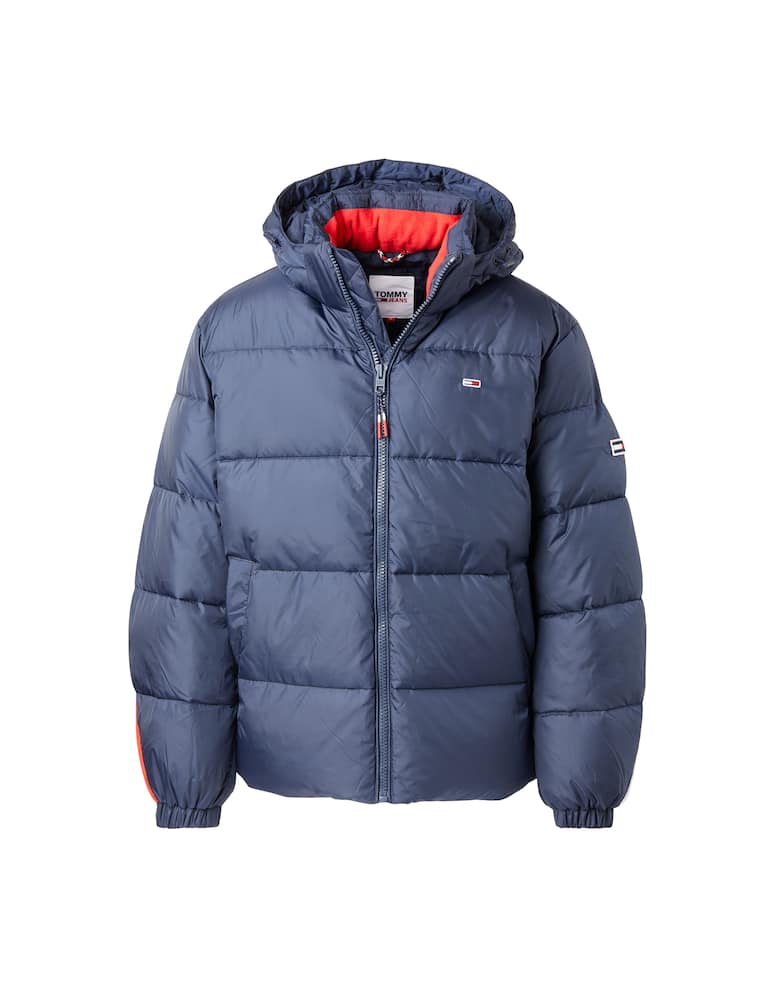 rinascente Tommy Jeans Puffy jacket with flag logo