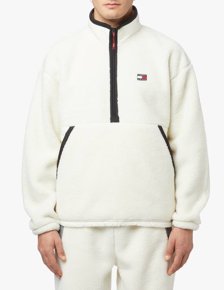 rinascente Tommy Jeans Felpa full zip cozu con logo