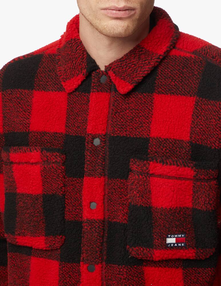 rinascente Tommy Jeans Cozy overshirt jacket