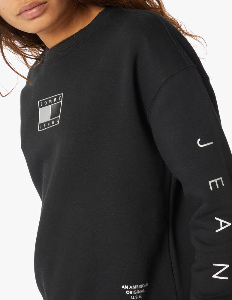 rinascente Tommy Jeans Felpa metallica