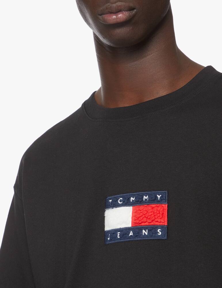 rinascente Tommy Jeans Maglietta girocollo con logo classic fit