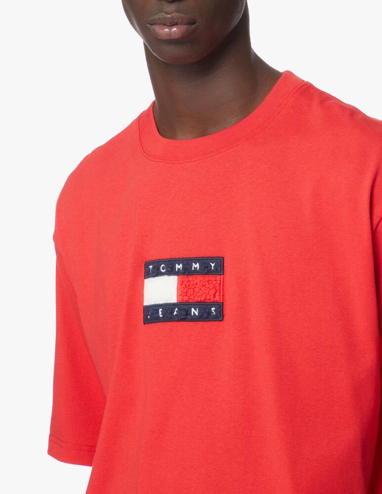 rinascente Tommy Jeans Maglietta girocollo con logo classic fit