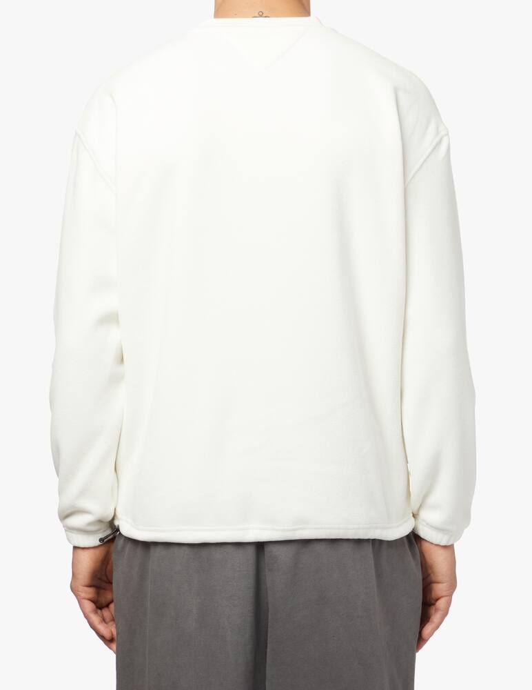 rinascente Tommy Jeans Felpa girocollo in pile con logo