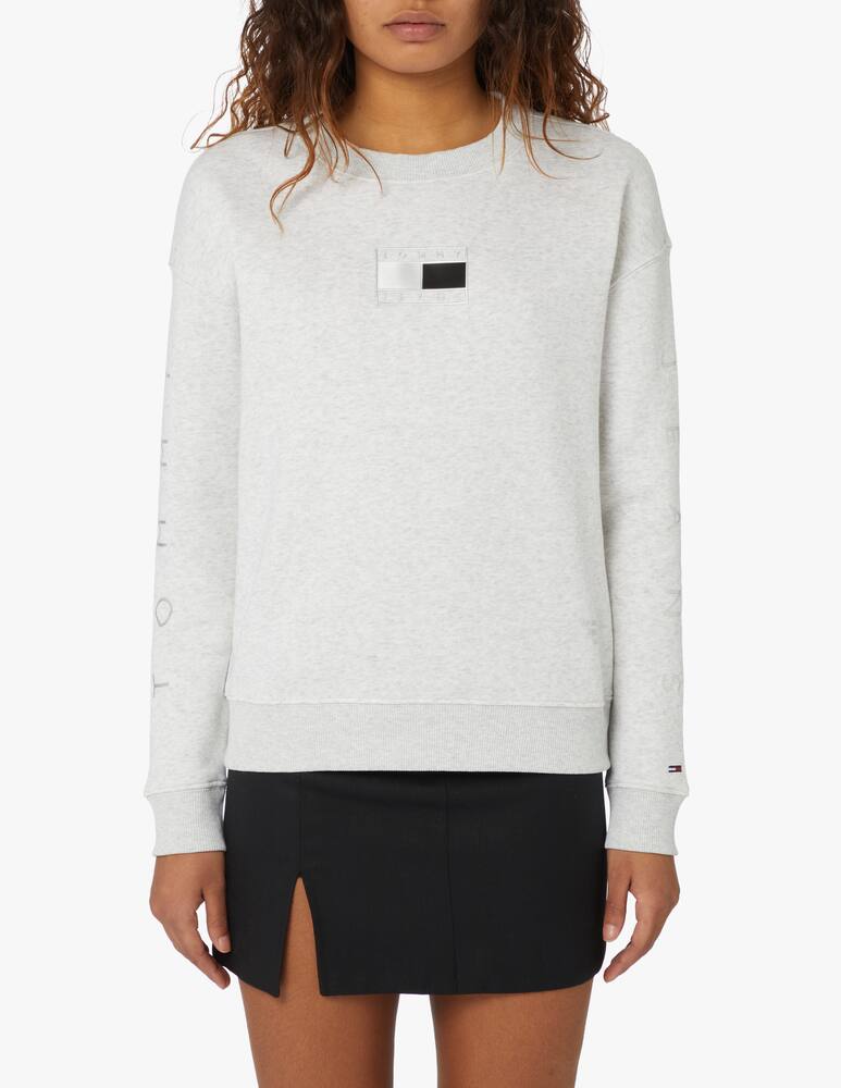 rinascente Tommy Jeans Felpa metallica