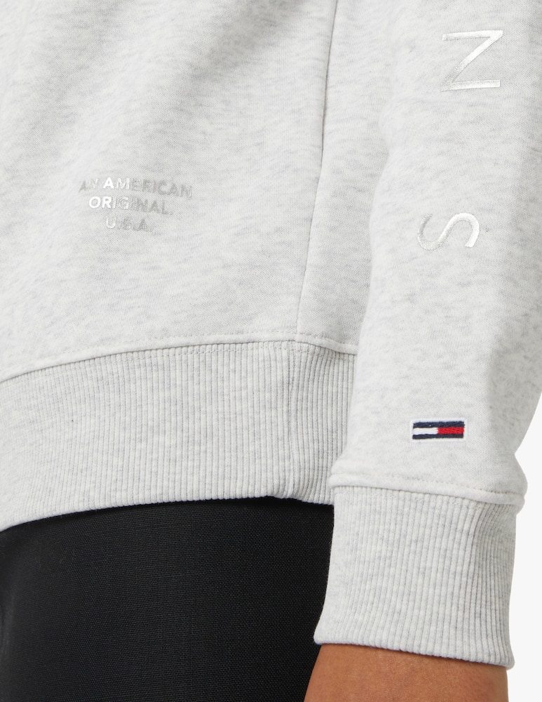 rinascente Tommy Jeans Felpa metallica