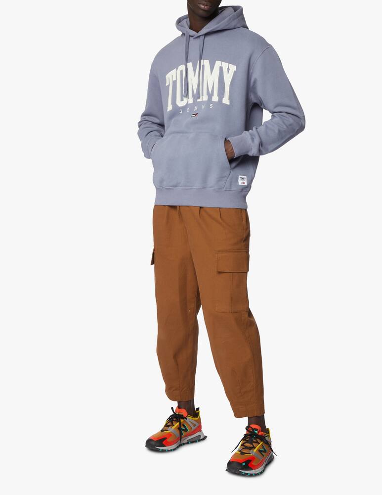 rinascente Tommy Jeans Felpa con cappuccio college logo