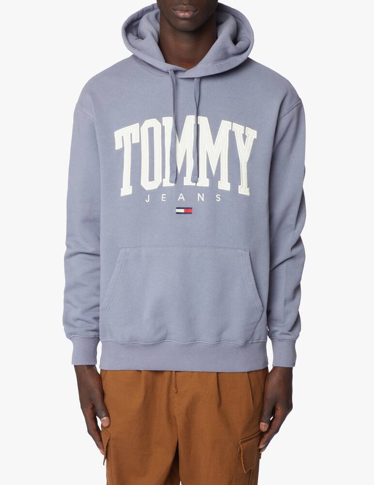 rinascente Tommy Jeans Felpa con cappuccio college logo