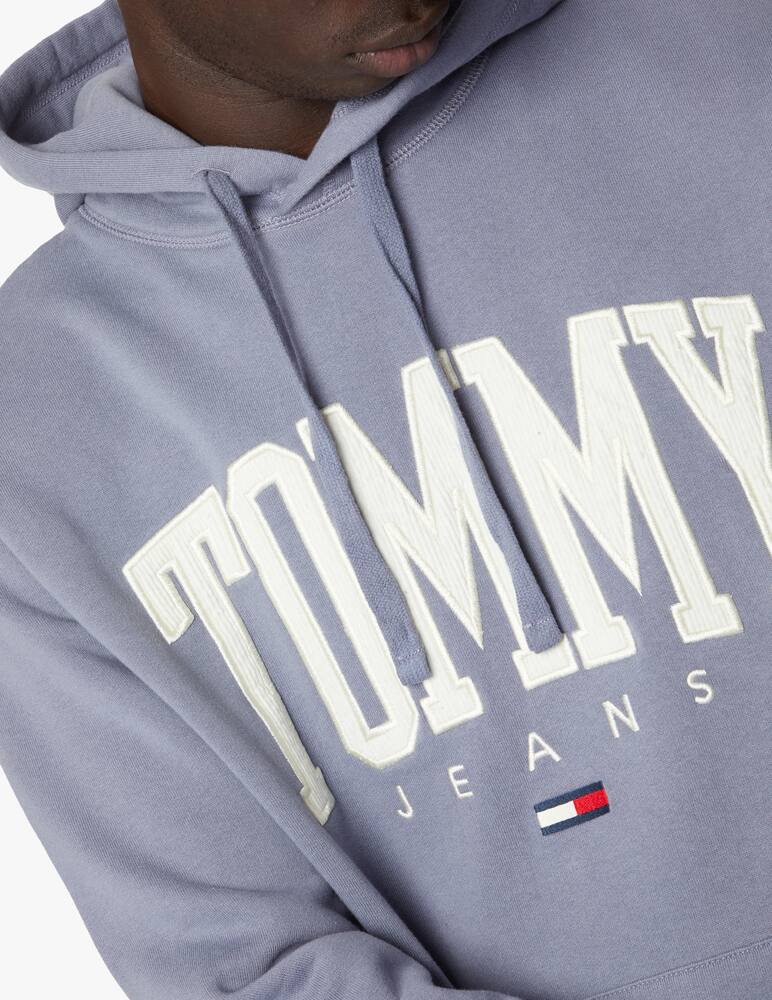 rinascente Tommy Jeans Felpa con cappuccio college logo