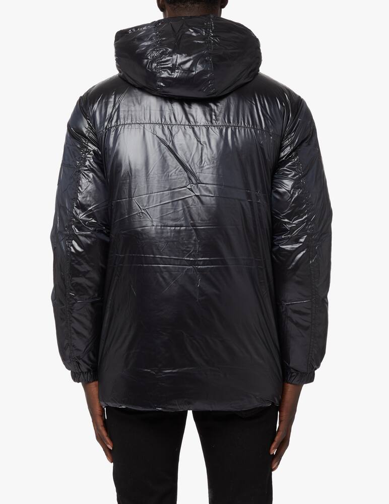 rinascente Tommy Jeans Metallic padded reversible hooded jacket