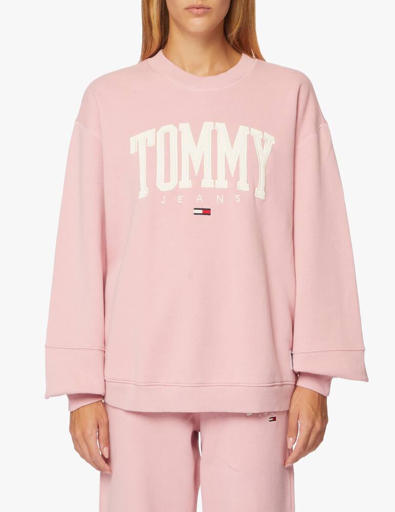 rinascente Tommy Jeans Felpa Collegiate