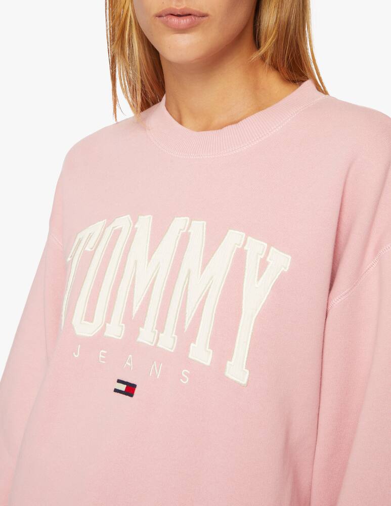 rinascente Tommy Jeans Felpa Collegiate